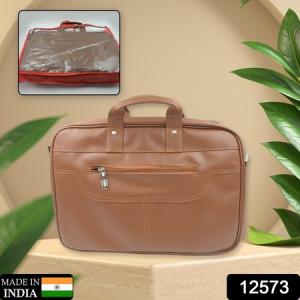 Multipurpose Bag Shoulder Side Bag Office Laptop Faux Leather Executive Formal Laptop Macbook Messenger Office Travel Business Shoulder Hand Sling Bag For Men Women With Multiple Compartments