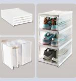 Stackable Multifunctional Storage For Clothes Foldable Drawer Shelf Basket Utility Cart Rack Storage Organizer Cart For Kitchen Pantry Closet Bedroom Bathroom Laundry (3 Layer 1 Pc)