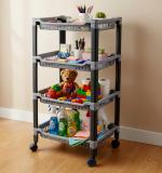 Apex 4-layer Big Multipurpose Plastic Storage Rack