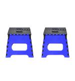 7049 1pc 12inches Folding Step Stool For Adults And Kids Also For Kitchen Stepping With (5ply Brown Box)