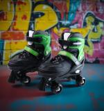 Adjustable Quad Roller Skates For Kids (Large 1 Pair)