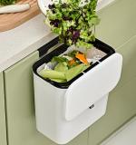 Portable Plastic Kitchen Dustbin Trash Bin (1 Pc 25x22 Cm)