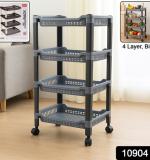 Apex 4-layer Big Multipurpose Plastic Storage Rack