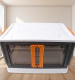 Plastic Folding Wardrobe Storage Organizer (1 Layer 1 Pc)