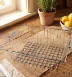 Multipurpose Stainless Steel Kitchen Sink Basket (1 Pc 12x15 Inch)