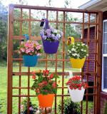 Plastic Hanging Planter Pot Multicolour