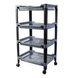Apex 4-layer Big Multipurpose Plastic Storage Rack