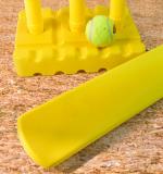 Big Cricket Kit Cricket Set With 1 Cricket Bat 1 Rubber Ball Bails 3 Stumps With Stand Base