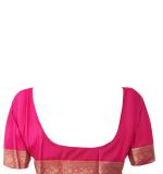 Banarasi Silk Blend Saree  (GREEN) Art Silk Sarees