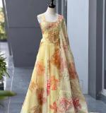 New Modern Embroidery Party Wear Lahenga