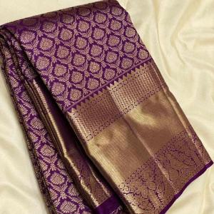 KPR 300 Beautiful Saree With Gold Border