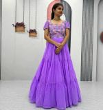 Fox Georgette Gown