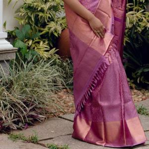 KPR 301 SOFT LITCHI SILK CLOTH SAREE