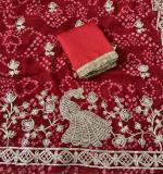 Mor Gota Work Saree