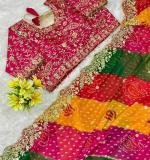 PIYU P1100 MULTI MANGO SAREE