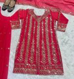 Heavy Fuax Georgette Dress