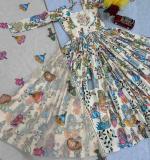 Kalamkari Gown With Real Handwork