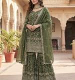 New Beautiful Embroidery Design Party Wear Dress