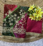 Mor Gota Work Saree