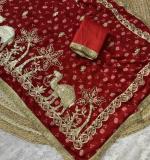 Animal Gota Work Saree