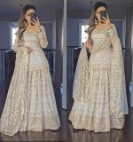 Faux Georgette Party Wear Dress