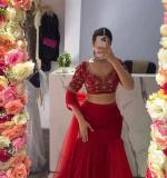 Premium Designer Grey party wear Lehenga