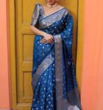 KP 7000 SOFT LITCHI SILK CLOTH SAREE