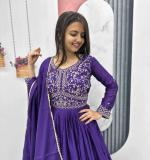 Embroidered Gown