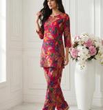 New Casual Wear Pink Dress