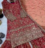 New Embroidery Design Party Wear Dress