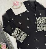 New Modern Designed Black Dress