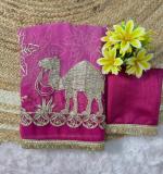 Animal Gota Designer Saree