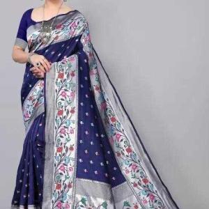KPR 295 SOFT LITCHI SILK CLOTH SAREE