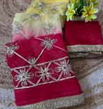 New Beautiful Star Gota Designer Saree