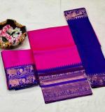 Beautiful Kanjiveram Silk Zari Lehanga