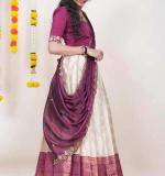 Kanjiveram Silk Zari Lehanga