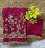 Mor Gota Work Saree