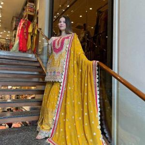 Heavy Faux Georgette Dress