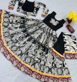 Riyon Cotton Kalamkari Print Gown