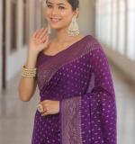 MF 3010 NEW RICH PALLU SAREE