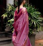 KPR 301 SOFT LITCHI SILK CLOTH SAREE
