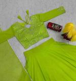 Fox Georgette Lehenga