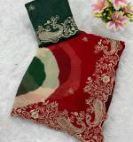PIYU P1094 BEAUTIFUL LADDU MANGO SAREE