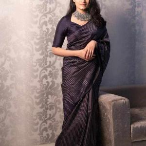 KP 6097 JACQUARD WORK ON SAREEE