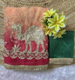 Animal Gota Work Saree