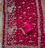 New Mor Gota Work Saree