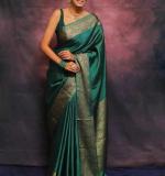 MF 2090 NEW BANARASI SOFT LITCHI SILK CLOTH