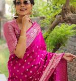 KP 7000 NEW SOFT LITCHI SILK CLOTH SAREE