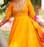 Kalamkari Print Gown