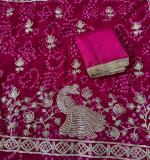 New Mor Gota Work Saree